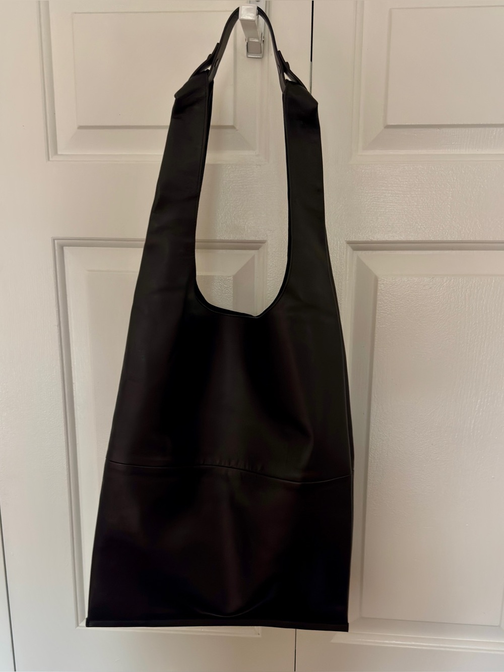 COS SLOUCHY TOTE BAG LEATHER - Picture 4 of 7